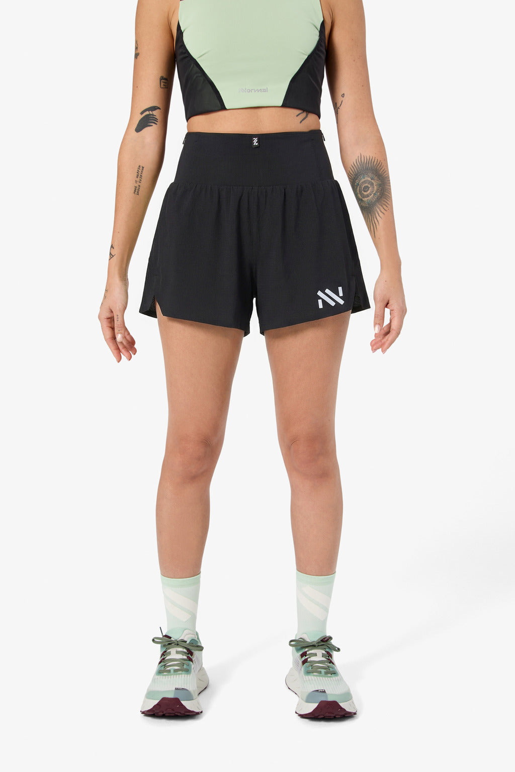 NNormal Women Race Short 02 W Black  by Nnormal