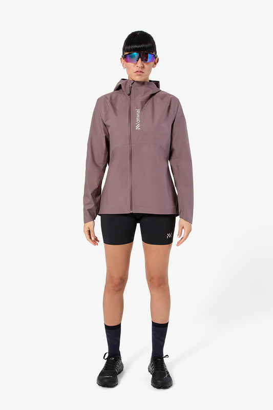 NNormal Women Trail Rain Jacket 02 W Purple  by Nnormal