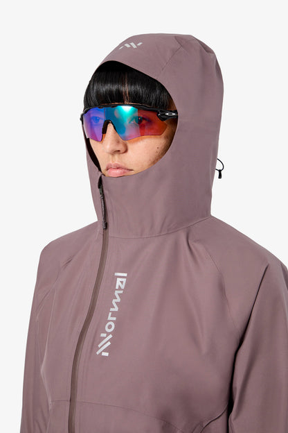 NNormal Women Trail Rain Jacket 02 W Purple  by Nnormal