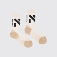 Race Sock Beige,S