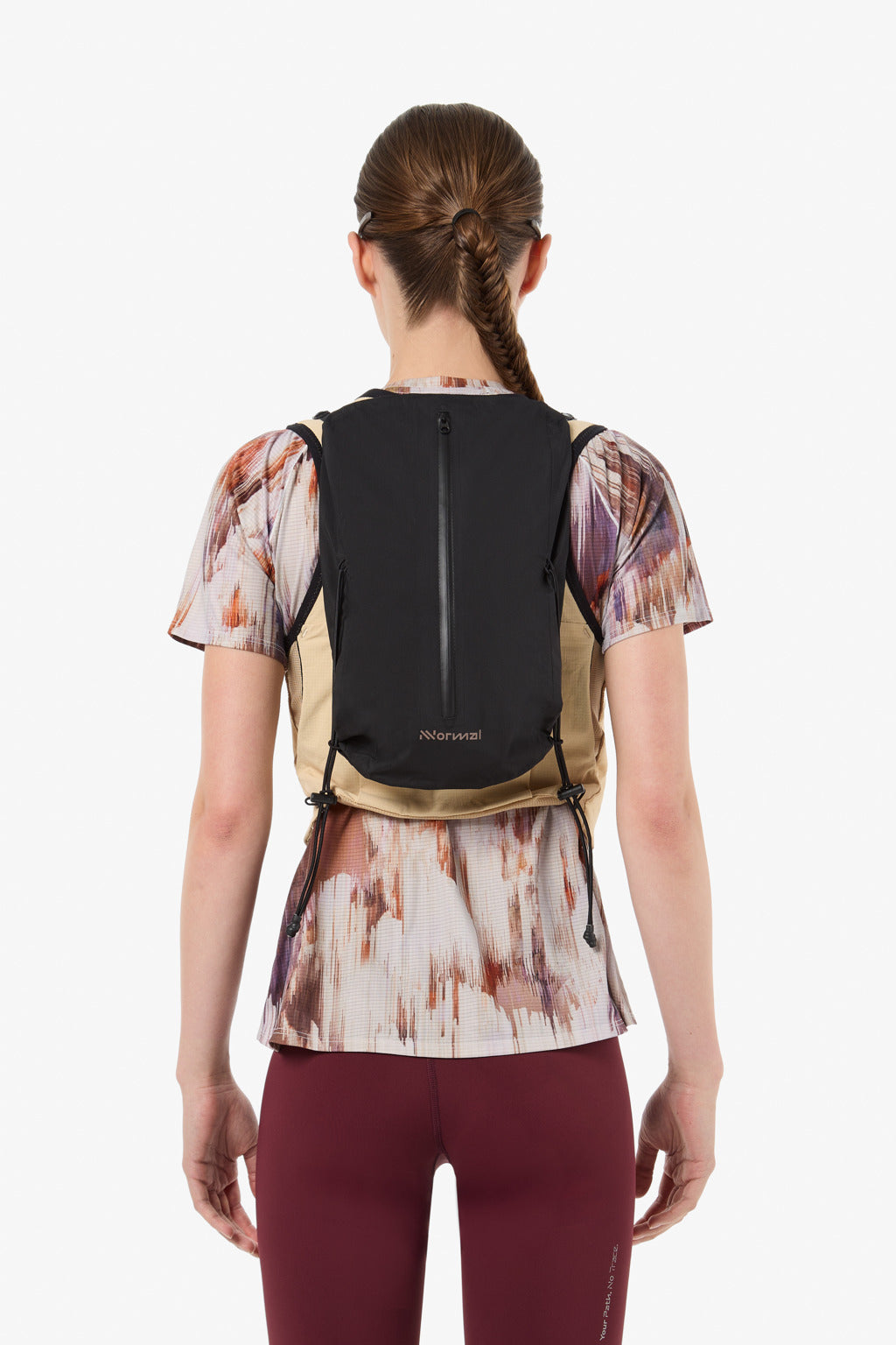 NNormal Women Modular Trail Vest Beige  by Nnormal