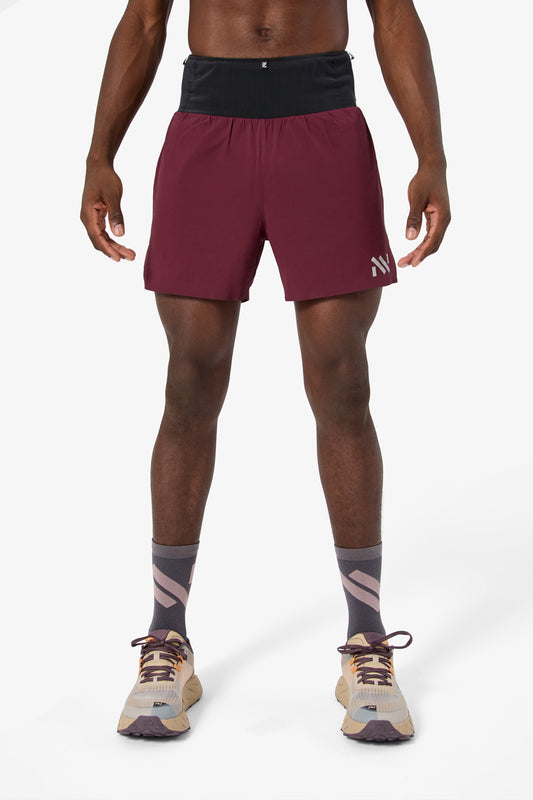 NNormal Men Race Short 02 Burgundy  by Nnormal