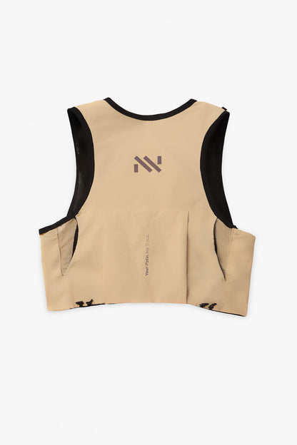 NNormal Men Modular Trail Vest Beige  by Nnormal