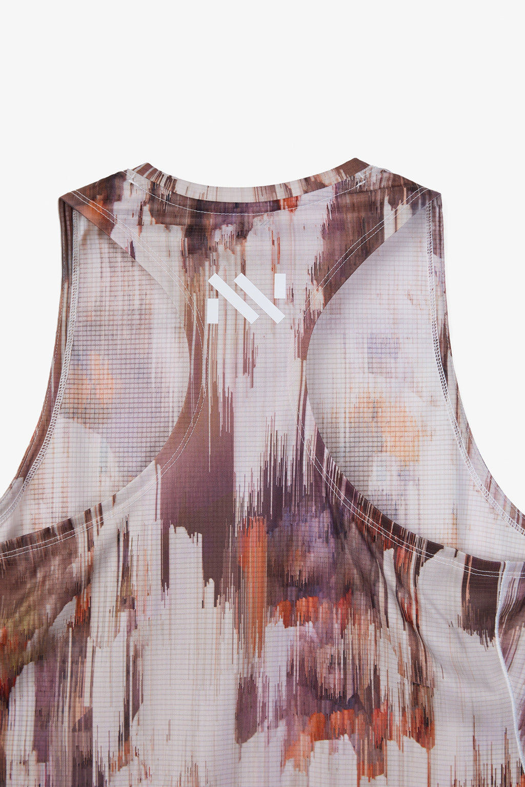 NNormal Women Race Tank 02 W Fade Print  by Nnormal