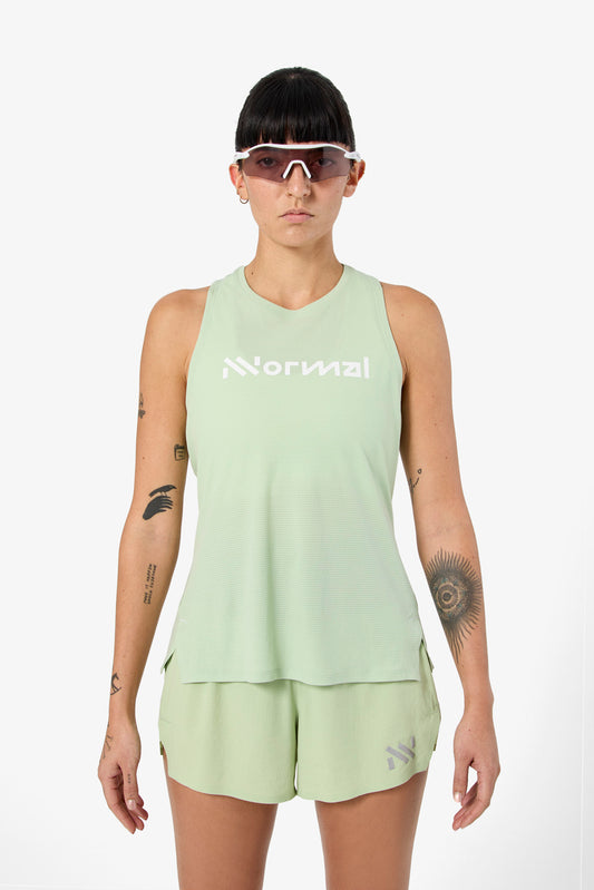NNormal Women Race Tank 02 W Green  by Nnormal