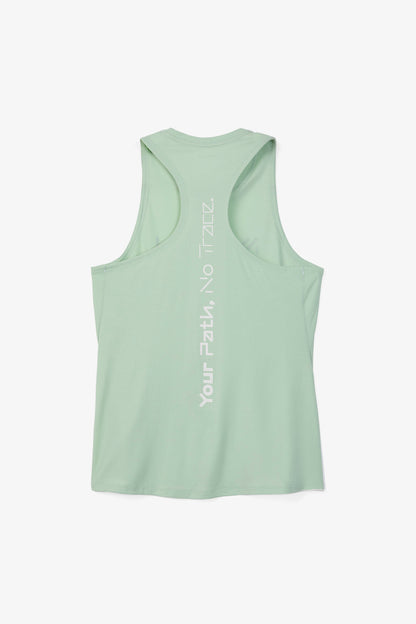 NNormal Women Race Tank 02 W Green  by Nnormal
