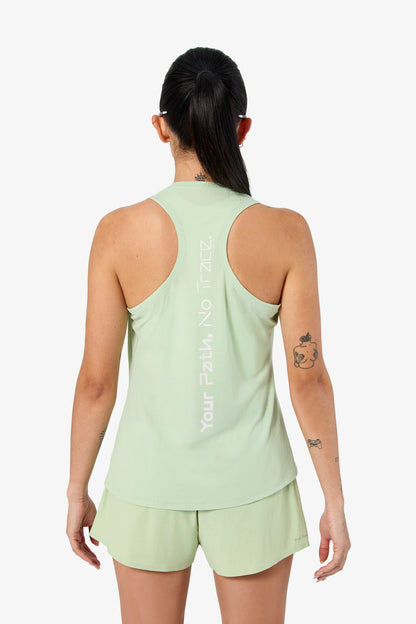 NNormal Women Race Tank 02 W Green  by Nnormal