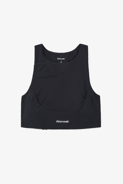NNormal Women Trail Crop Top 02 W Black  by Nnormal