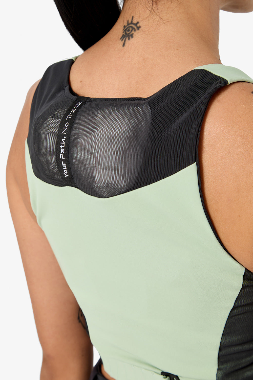 NNormal Women Trail Crop Top 02 W Green  by Nnormal