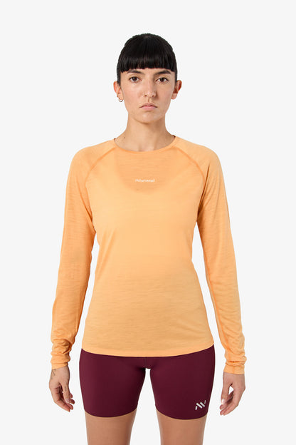 NNormal Women Merino Long Sleeve 02 W Orange  by Nnormal