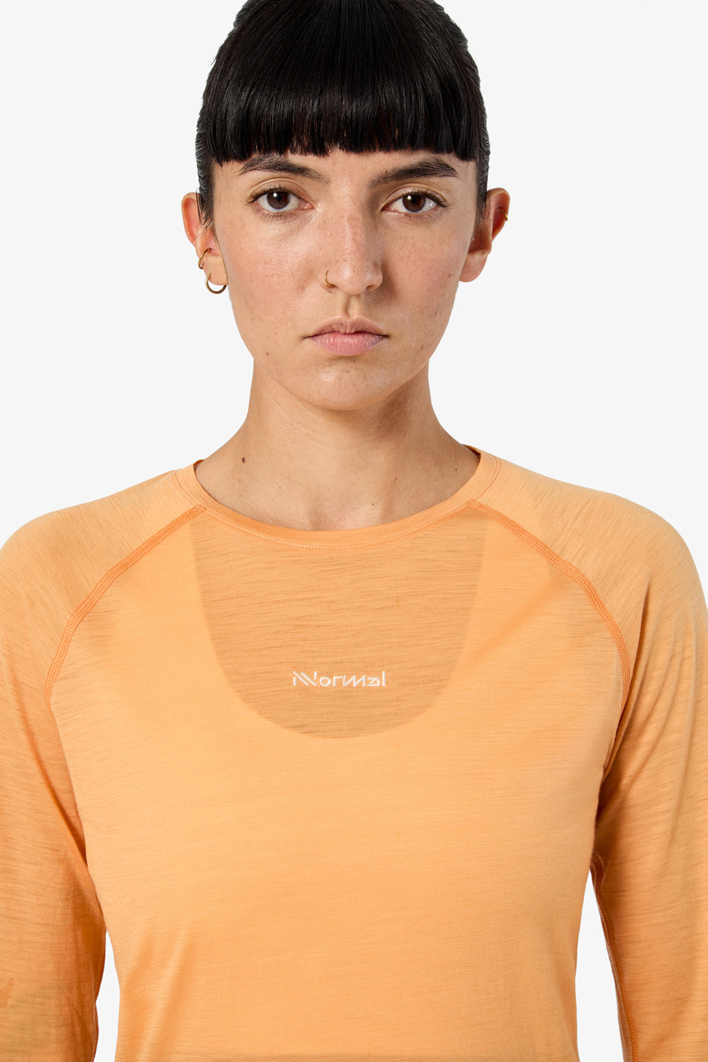 NNormal Women Merino Long Sleeve 02 W Orange  by Nnormal
