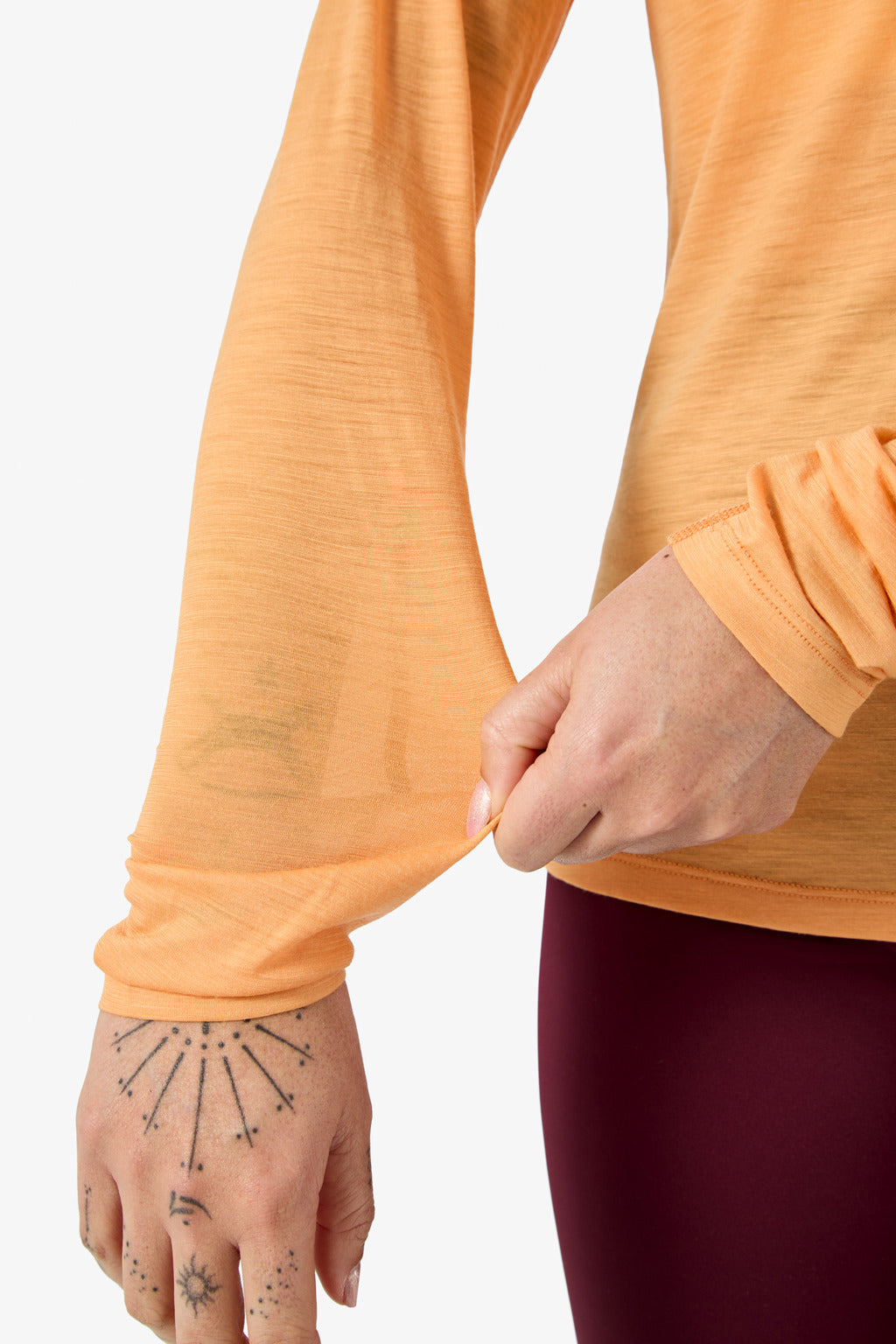 NNormal Women Merino Long Sleeve 02 W Orange  by Nnormal