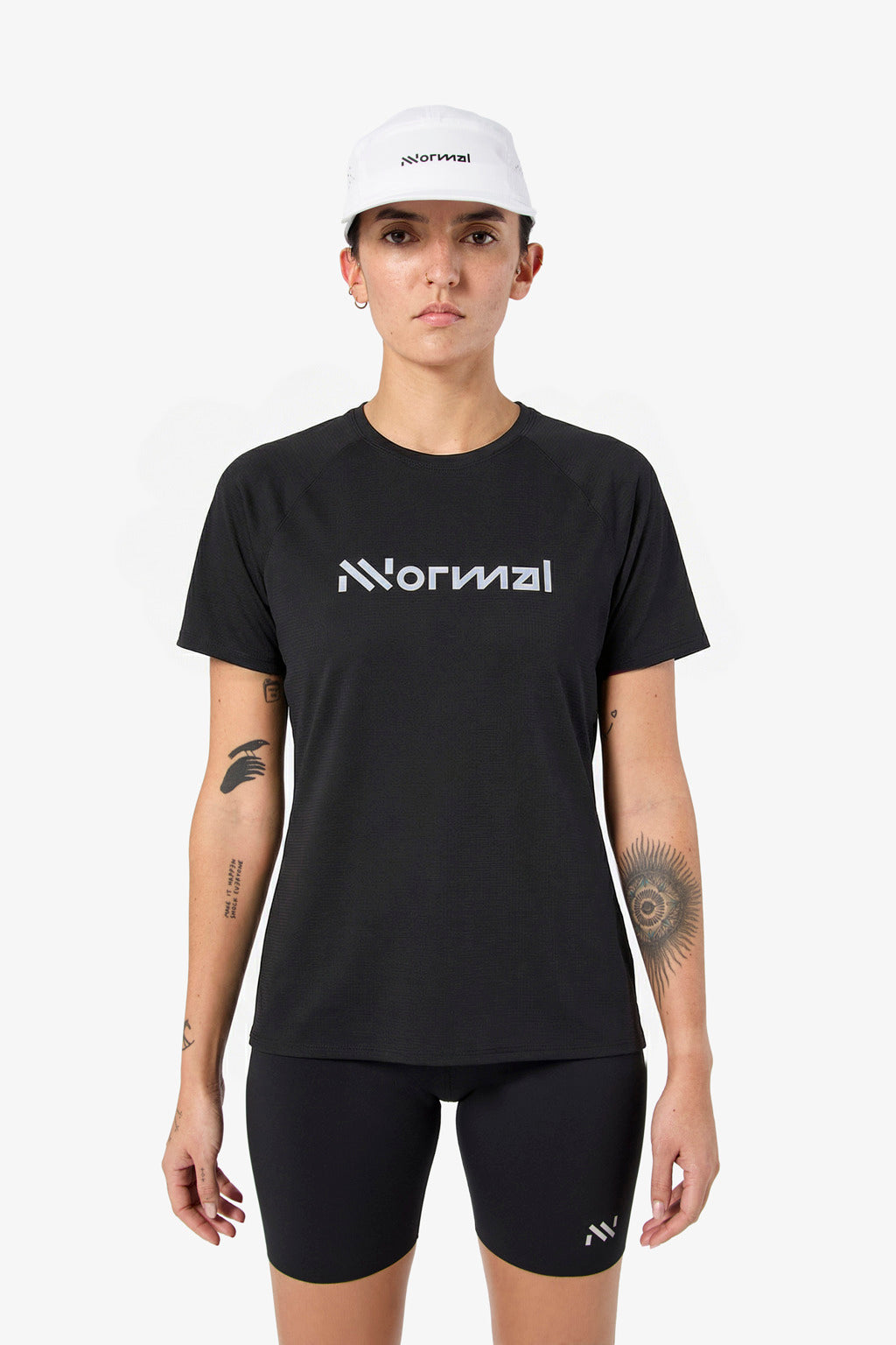 NNormal Women Race T-shirt 02 W Black  by Nnormal