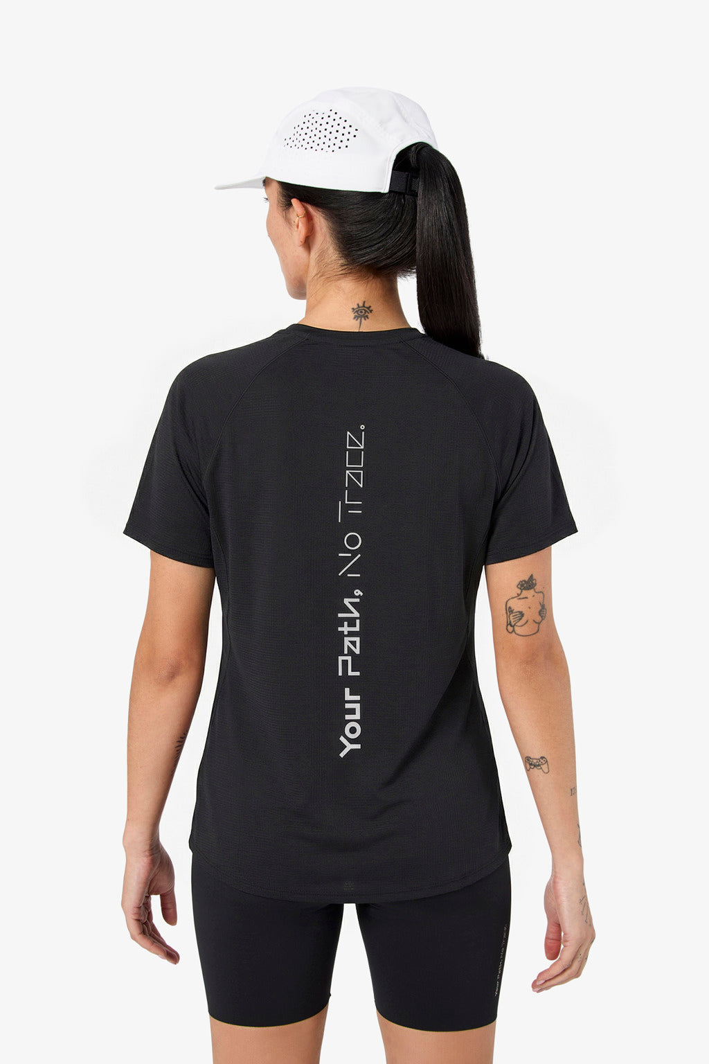 NNormal Women Race T-shirt 02 W Black  by Nnormal