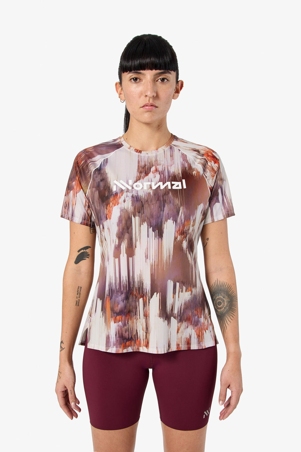 NNormal Women Race T-shirt 02 W Fade Print  by Nnormal