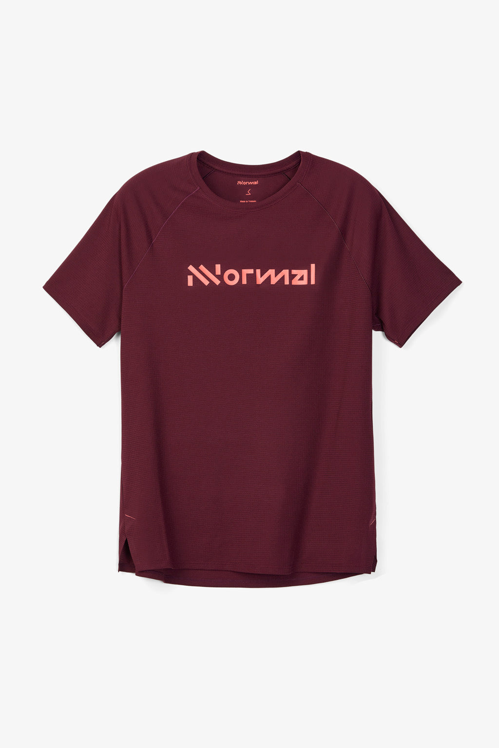 NNormal Women Race T-shirt 02 W Burgundy  by Nnormal