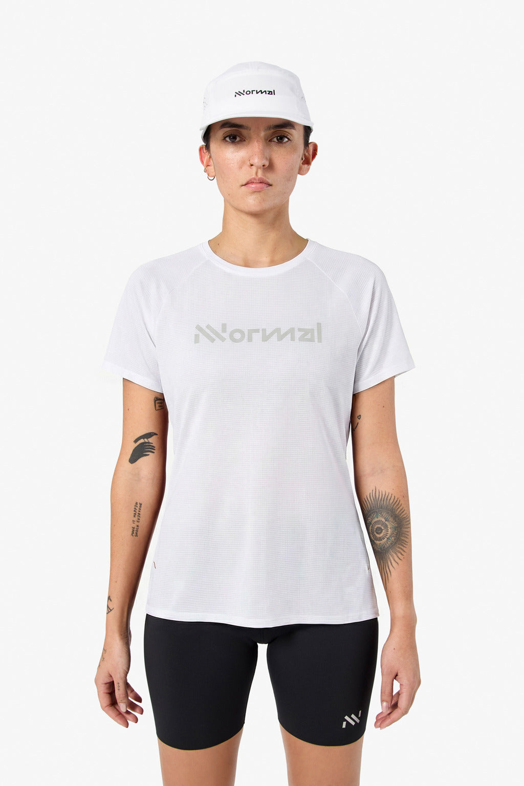 NNormal Women Race T-shirt 02 W White  by Nnormal