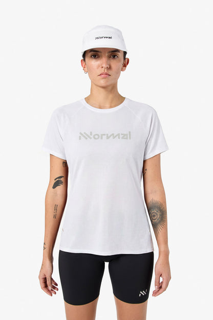 NNormal Women Race T-shirt 02 W White  by Nnormal