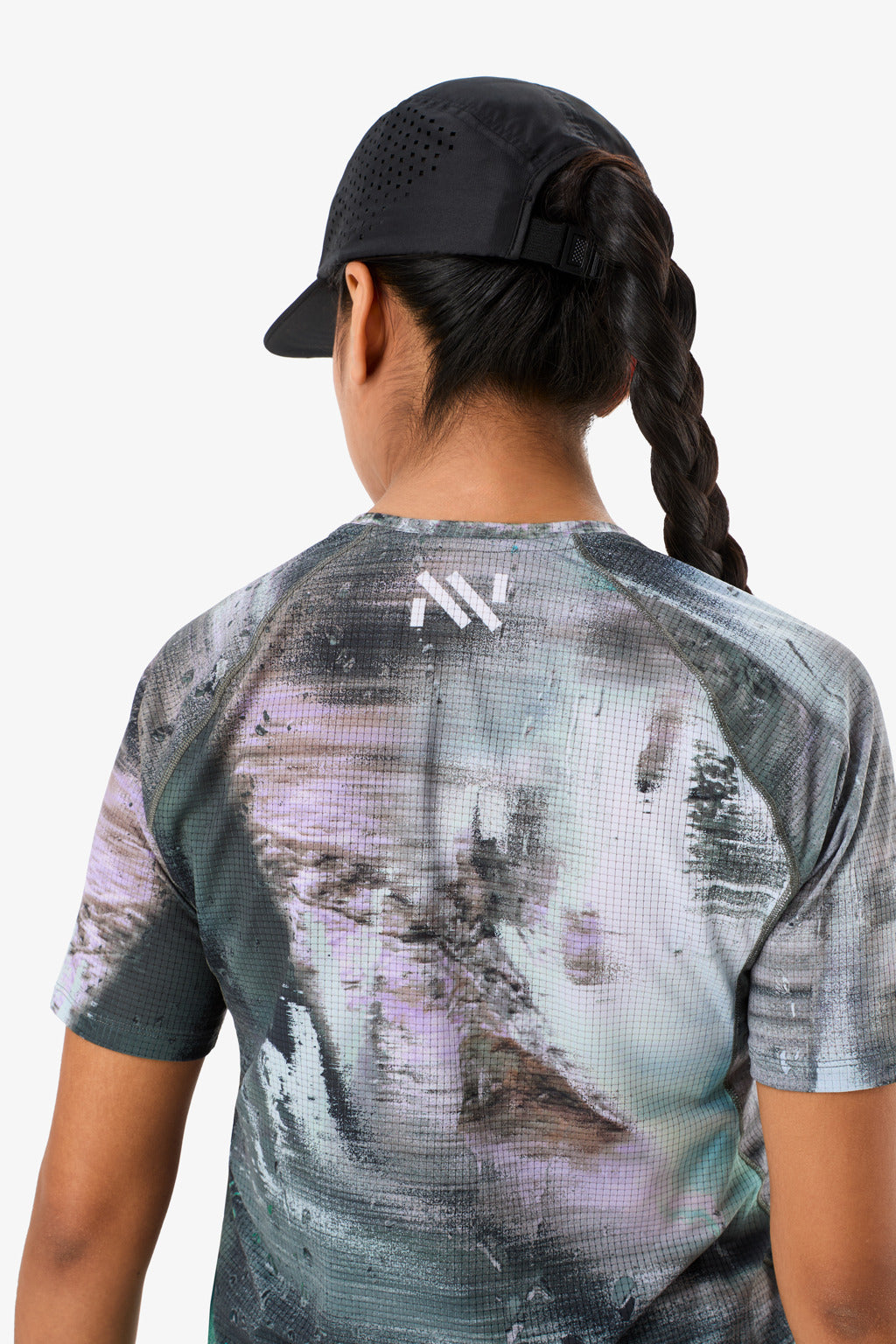 NNormal Women Race T-Shirt W Nature AI Print  by Nnormal