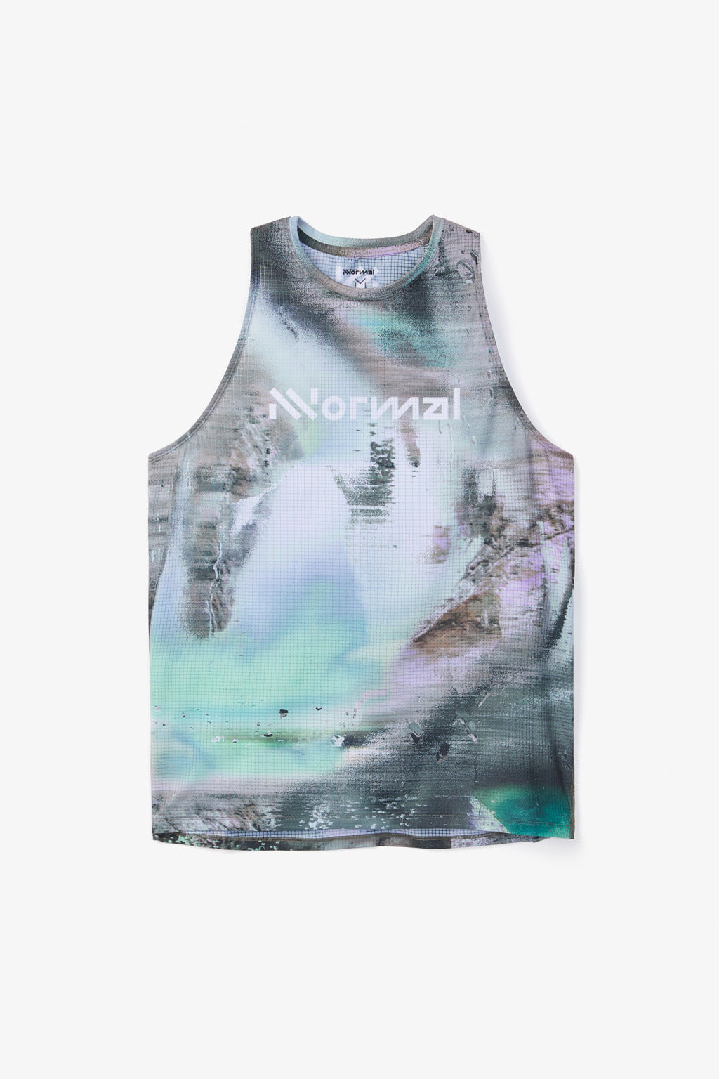 NNormal Women Race Tank W Nature AI Print  by Nnormal
