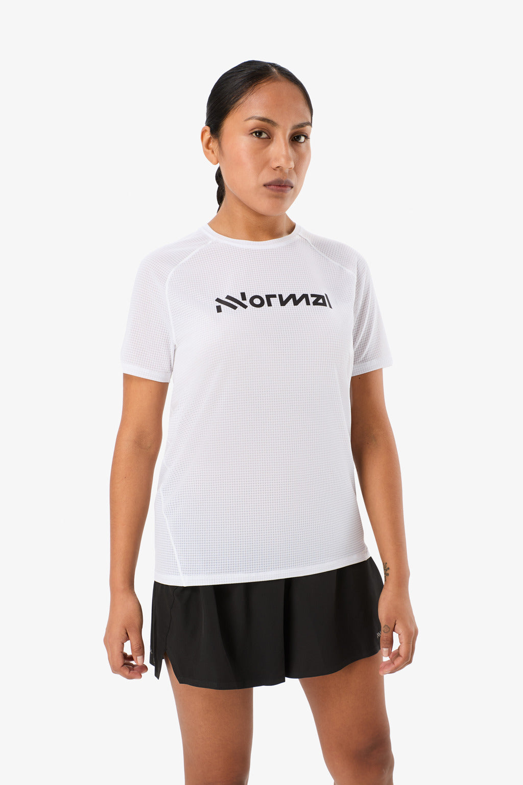 NNormal Women Race T-Shirt NN W White  by Nnormal
