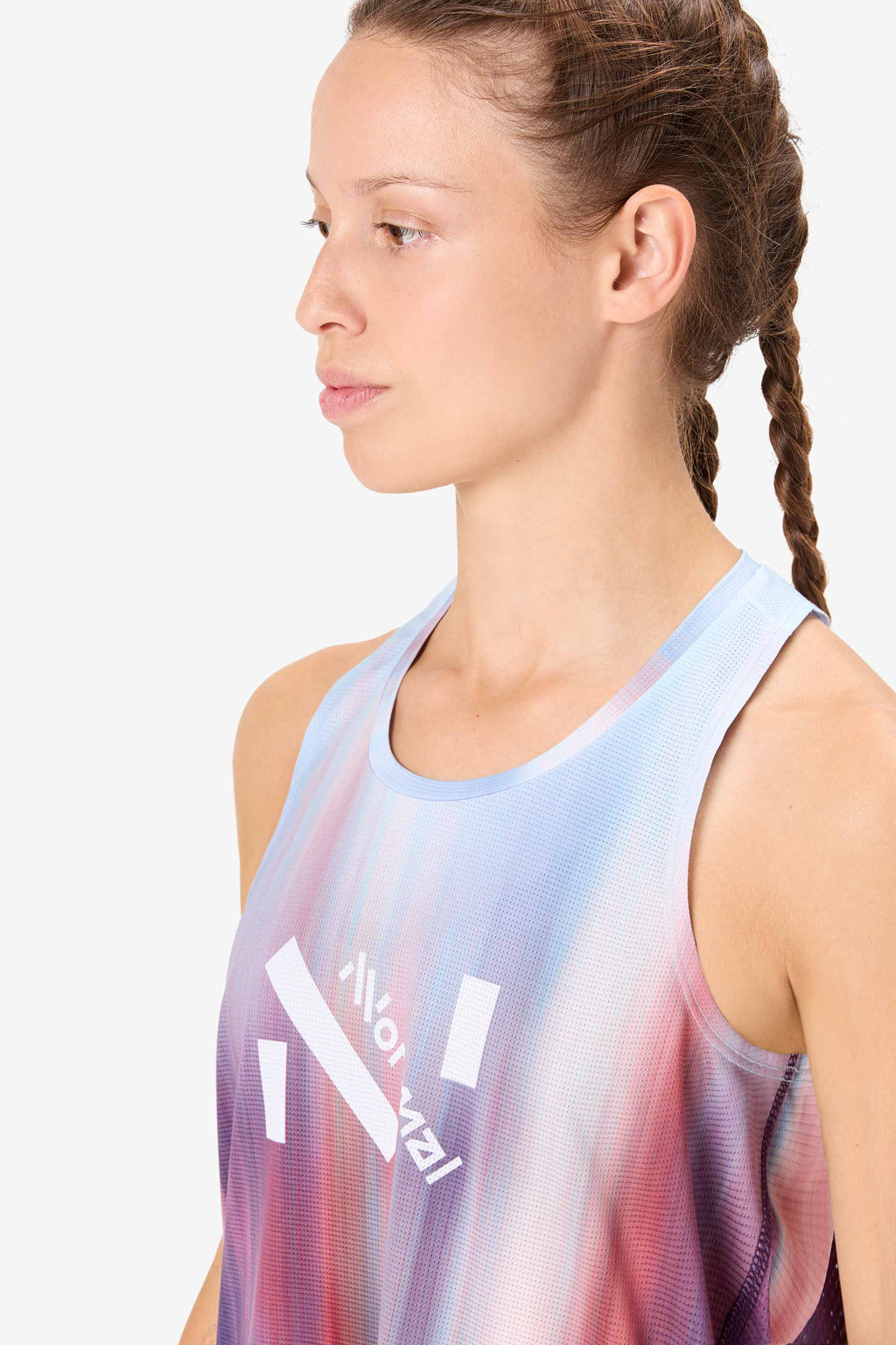 NNormal Women Race Tank W Print  by Nnormal
