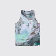 Race Tank W Nature AI Print,XS