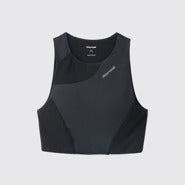 Trail Crop Top W Black,XS