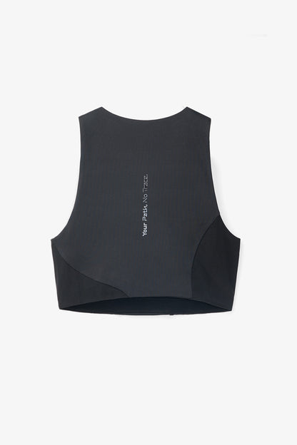 NNormal Women Trail Crop Top W Black  by Nnormal