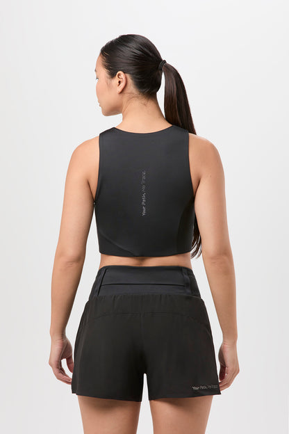 NNormal Women Trail Crop Top W Black  by Nnormal