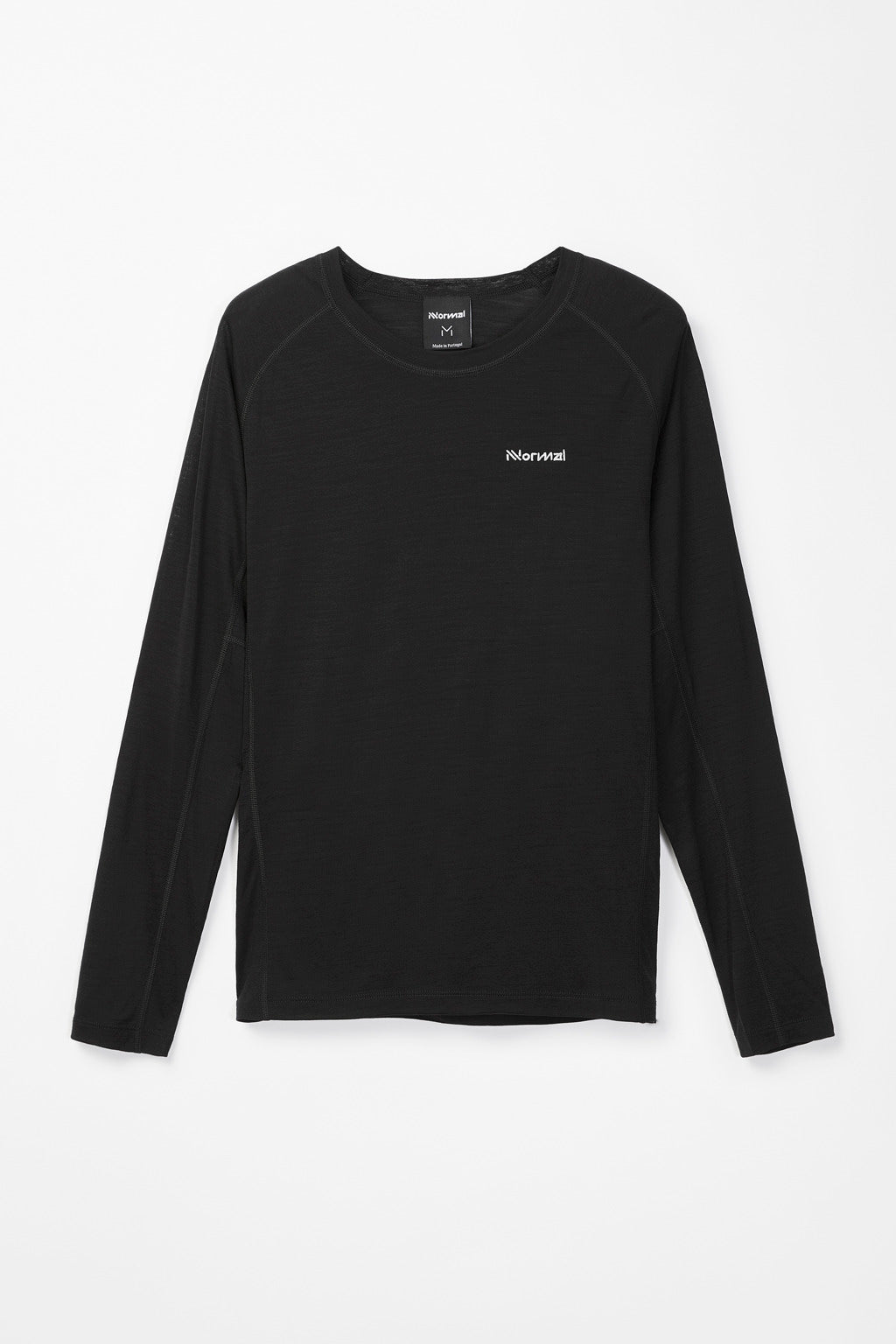 NNormal Women Women's Merino Long Sleeve T-shirt Black  by Nnormal