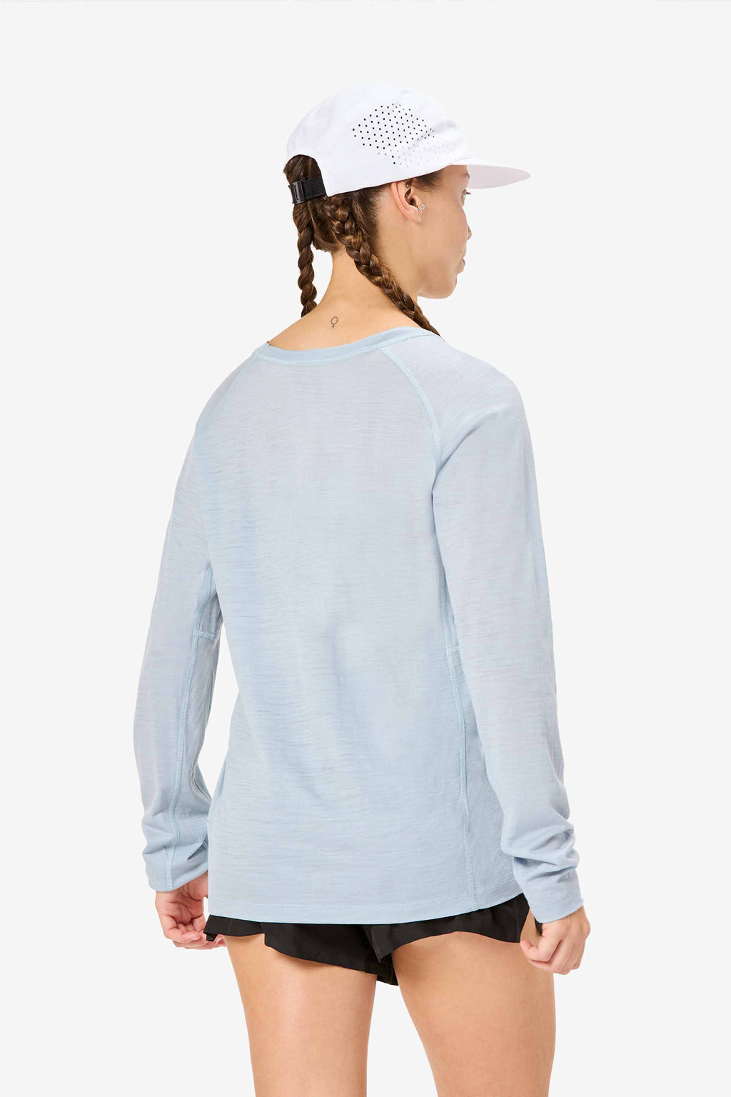 NNormal Women Women's Merino Long Sleeve T-shirt Blue  by Nnormal