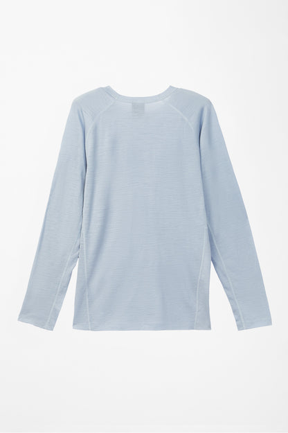 NNormal Women Women's Merino Long Sleeve T-shirt Blue  by Nnormal