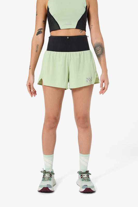 NNormal Women Race Short 02 W Green  by Nnormal