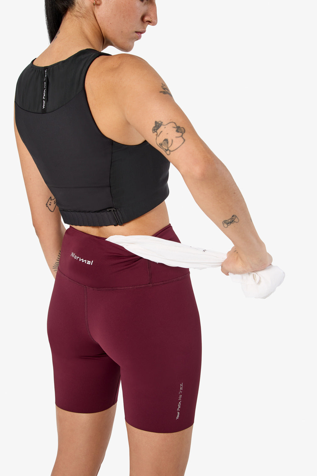 NNormal Women Race Tight W Burgundy  by Nnormal