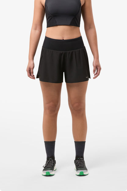 NNormal Women Race Shorts W Black  by Nnormal