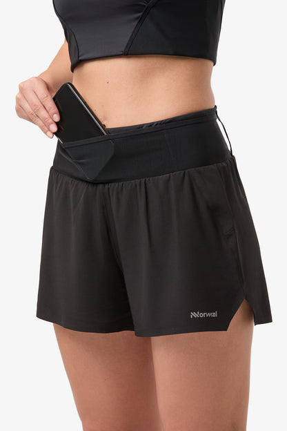 NNormal Women Race Shorts W Black  by Nnormal