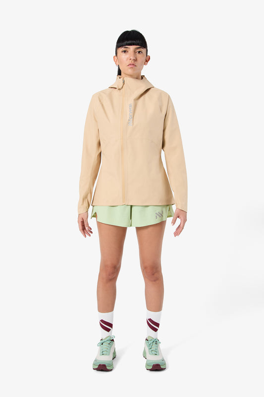 NNormal Women Trail Rain Jacket 02 W Beige  by Nnormal