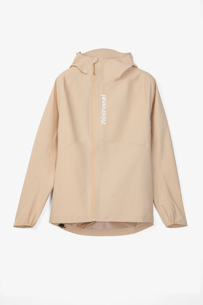 NNormal Women Trail Rain Jacket 02 W Beige  by Nnormal