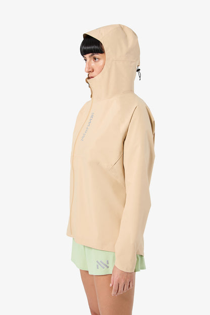 NNormal Women Trail Rain Jacket 02 W Beige  by Nnormal