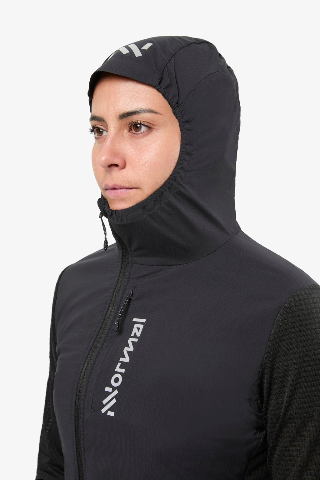 NNormal Women Tech Hoodie W Black  by Nnormal