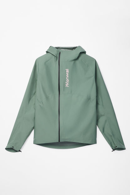 NNormal Women Trail Rain Jacket W Green  by Nnormal