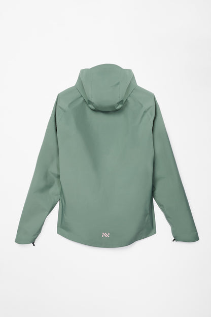 NNormal Women Trail Rain Jacket W Green  by Nnormal
