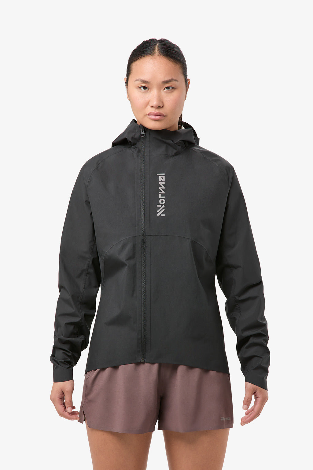 NNormal Women Trail Rain Jacket W Black  by Nnormal