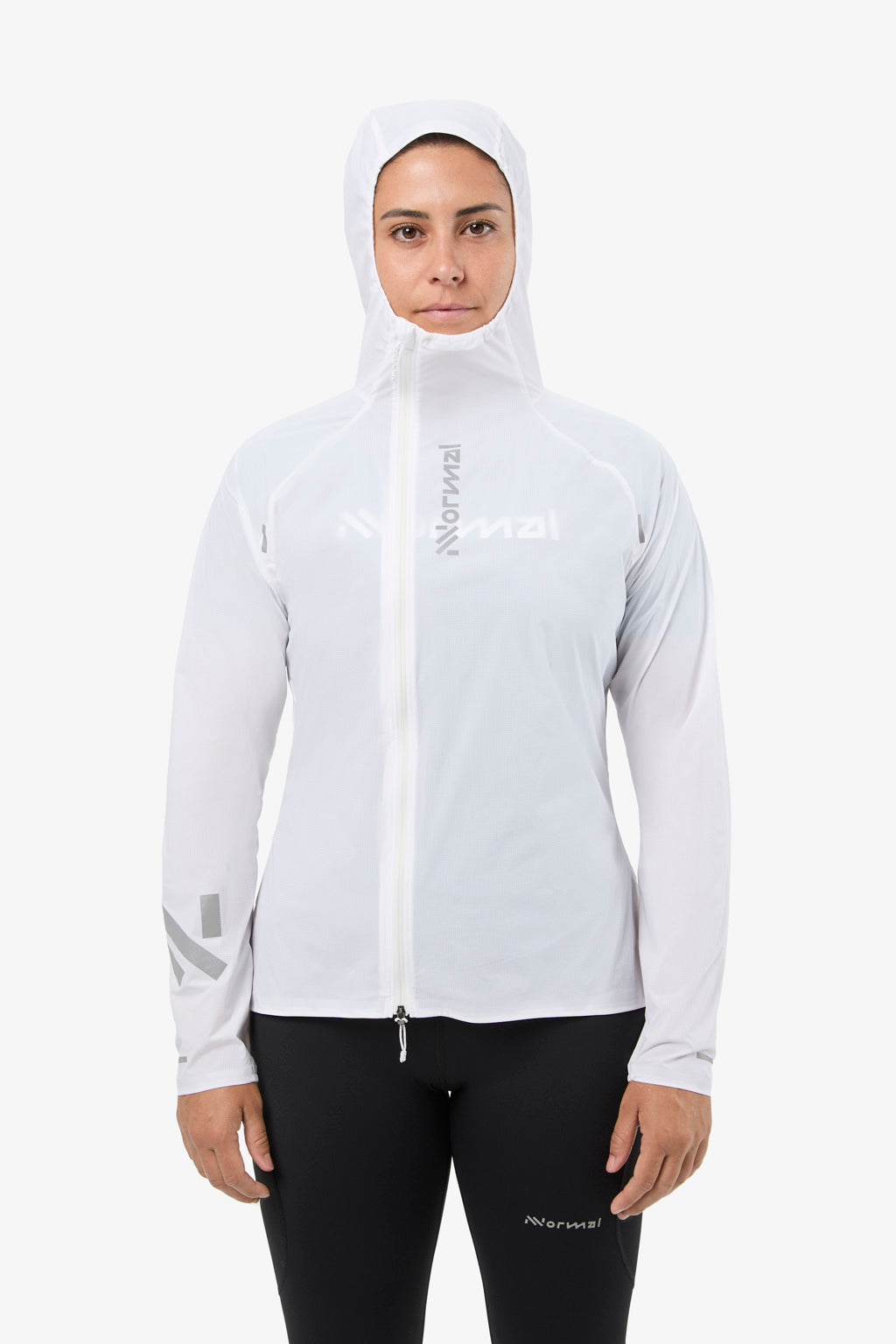 NNormal Women Trail Wind Jacket W White  by Nnormal