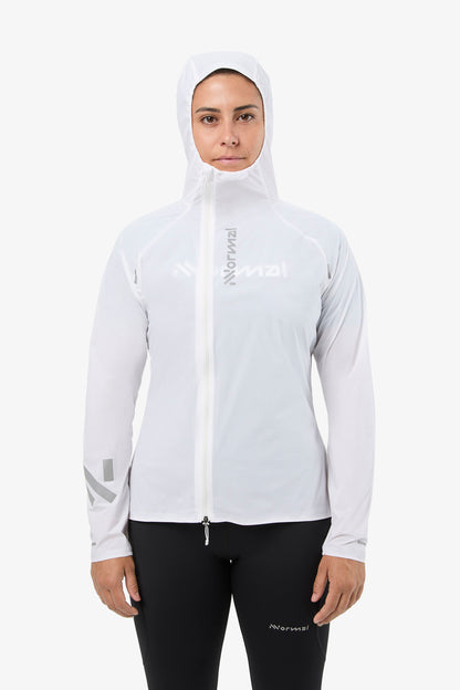 NNormal Women Trail Wind Jacket W White  by Nnormal