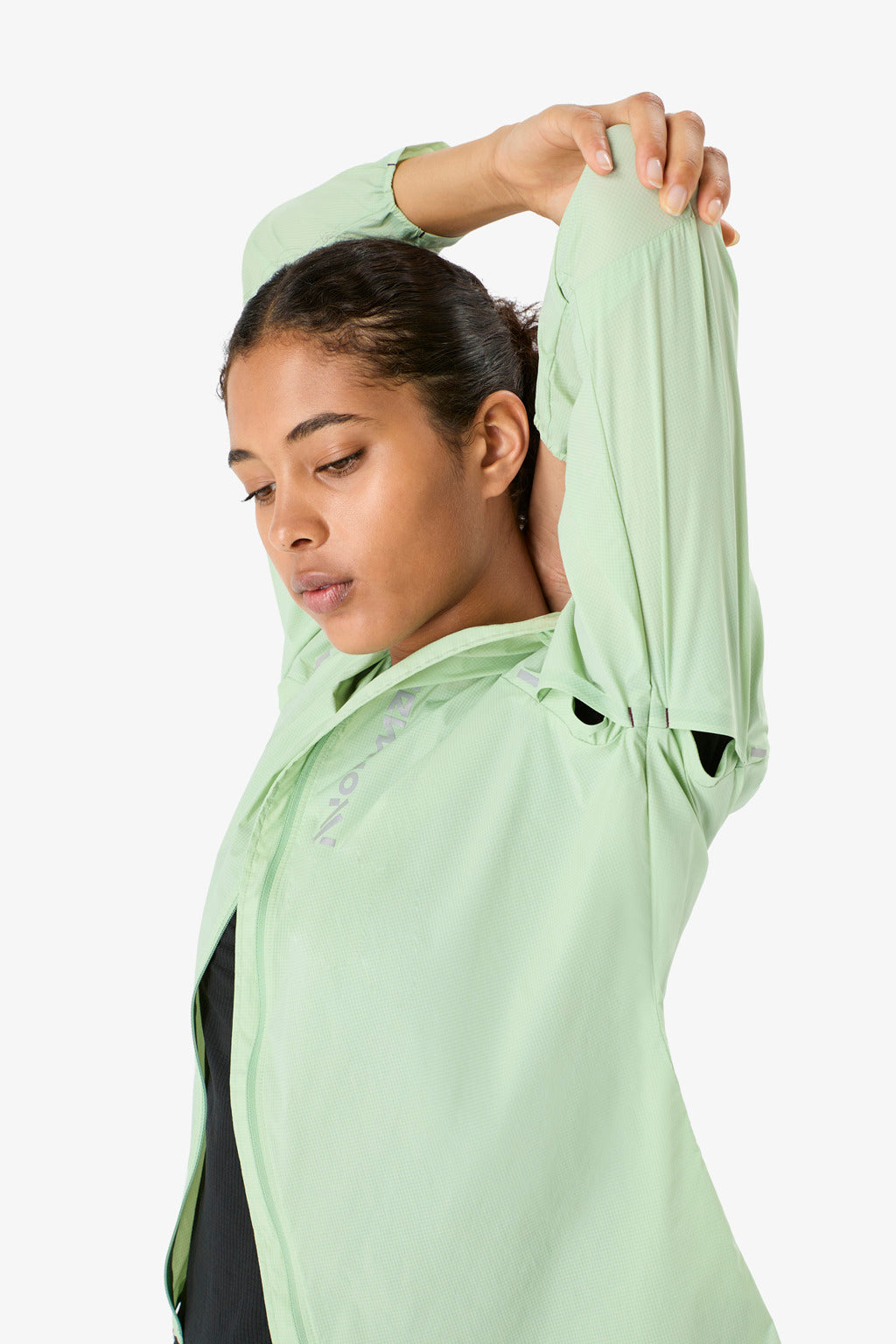 NNormal Women Trail Wind Jacket W Light Green  by Nnormal