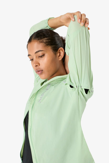 NNormal Women Trail Wind Jacket W Light Green  by Nnormal