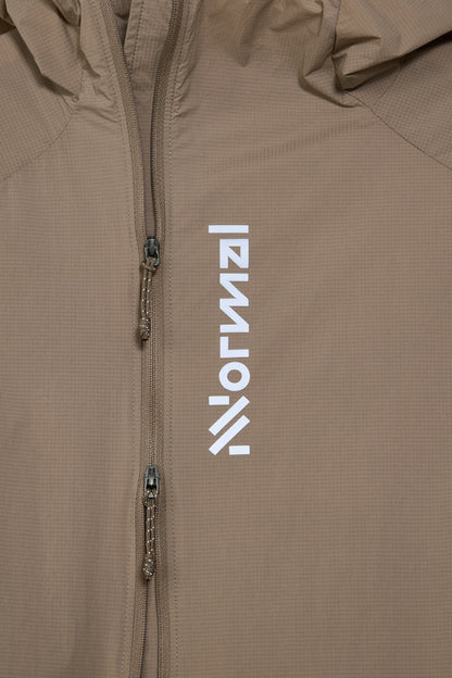 NNormal Women Trail Wind Jacket W Light Brown  by Nnormal