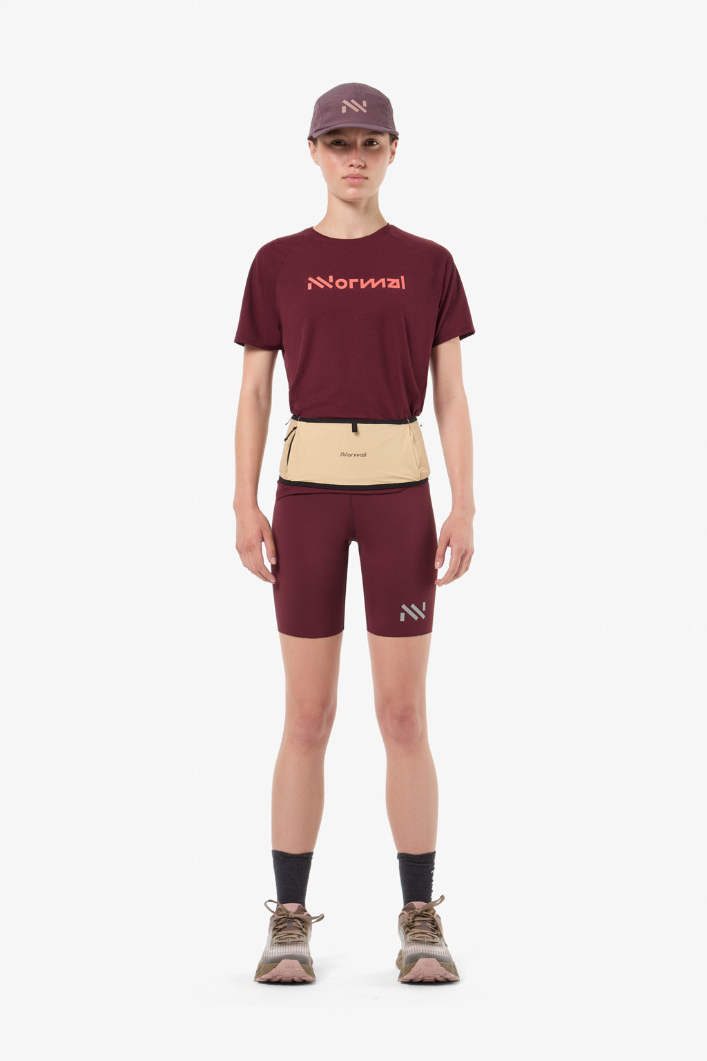 NNormal Women Trail Run Belt Beige  by Nnormal